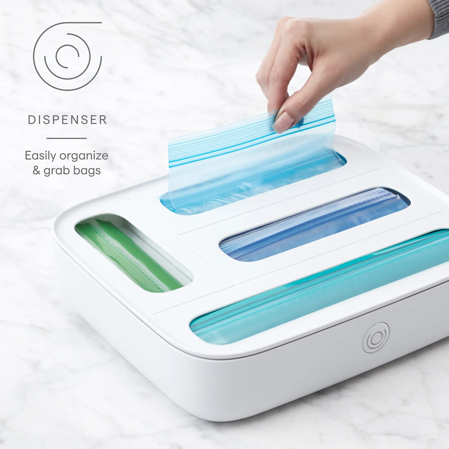 Food Bag Dispenser, 4 Slot